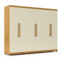 Ver imagem 4 de Guarda-roupa Casal 6 Portas Absolut New 100% Mdf