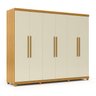 Guarda-roupa Casal 6 Portas Absolut New 100% Mdf - 4