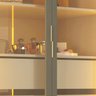 Guarda-roupas Casal 6 Portas com Pés e Led Absolut New Reflecta 100% Mdf - 7
