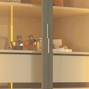 Ver imagem 7 de Guarda-Roupas Casal 6 Portas com Pés e LED Absolut New Reflecta 100% MDF Off White