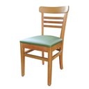 Ver imagem 2 de Cadeira Madeira Maciça para Sala de Jantar Paulistana Verde/Mel/Musgo