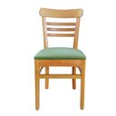 Ver imagem 4 de Cadeira Madeira Maciça para Sala de Jantar Paulistana Verde/Mel/Musgo