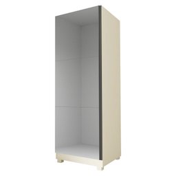 Sapateira 1 Porta Espelhada Gold 100% Mdf - 3