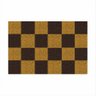 Tapete Capacho Vinil Tabuleiro de Xadrez Decorativo 60x40cm.:preto - 8