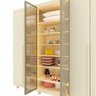 Guarda-roupa Casal 6 Portas com Pés com Led Imperatriz Reflecta 100% Mdf - 10