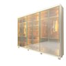 Guarda-roupa Casal 6 Portas, com 6 Portas Reflecta com Pés com Led Imperatriz 100% Mdf - 3