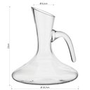 Ver imagem 2 de Merlot Decanter Vinho 22x20x20cm 1,2l Vidro Transp