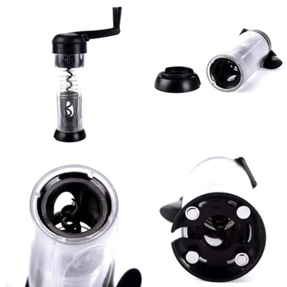 ABRIDOR AUTOMATICO DE VINHO GARRAFA SACA ROLHAS COM CORTA LACRE MANUAL - 5