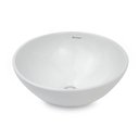 Ver imagem 3 de Cuba de Apoio para Banheiro/lavabo Cerâmica Redonda 32 Cm Manplex