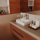 Ver imagem 5 de Cuba de Apoio para Banheiro/lavabo Cerâmica Quadrada 34 Cm Manplex