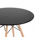 Ver imagem 6 de Mesa Cozinha Redonda Eiffel Madeira Mdf Tx 70cm