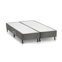 Ver imagem 1 de Cama Box Base Universal Queen Lux Chenille Gray (158x198x23) - Castor