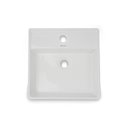 Ver mais imagens de Cuba de Apoio para Banheiro/lavabo Cerâmica Quadrada 38 Cm Manplex