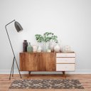 Ver imagem 2 de Passadeira Tapete Emborrachada em PVC Cozinha 1 m X 45 cm - Antiderrapante Pedrinhas
