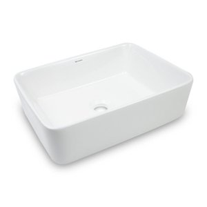Cuba de Apoio para Banheiro/lavabo Cerâmica Quadrada 48 Cm Manplex