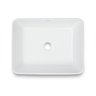 Cuba de Apoio para Banheiro/lavabo Cerâmica Quadrada 48 Cm Manplex - 5