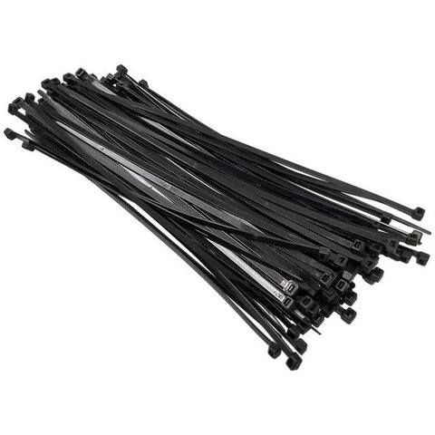 Abraçadeira 280 X 4,8mm Preta C/ 200 - 200 Unidades