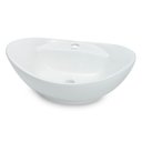 Ver imagem 2 de Cuba de Apoio para Banheiro/lavabo Cerâmica Redonda 59 Cm Manplex