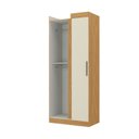 Ver imagem 2 de Guarda-roupa Canto Reto 2 Portas Paris