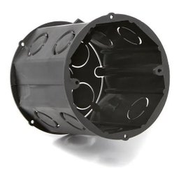 Caixa de Luz Octogonal Laje Fundo Móvel Duplo Kit 24 Un. - 2