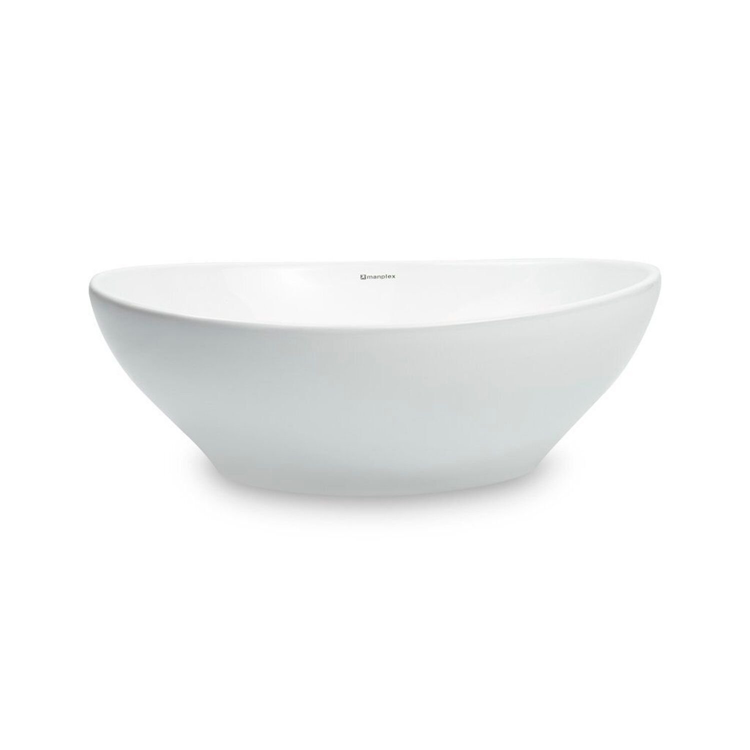 Cuba de Apoio para Banheiro/lavabo Cerâmica Redonda 41 Cm Manplex - 6
