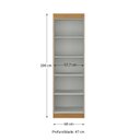 Ver imagem 3 de Guarda-roupa Canto Reto 2 Portas Paris