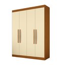 Ver imagem 2 de Guarda-roupa Canto Reto 4 Portas Paris