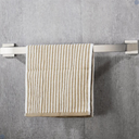 Ver imagem 7 de Kit Acessórios para Banheiro Aço Inox Acabamento Quadrado Cromado 4 Peças