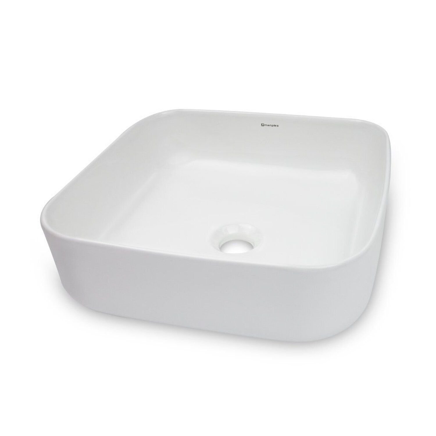 Cuba de Apoio para Banheiro/lavabo Cerâmica Quadrada 39 Cm Manplex - 2