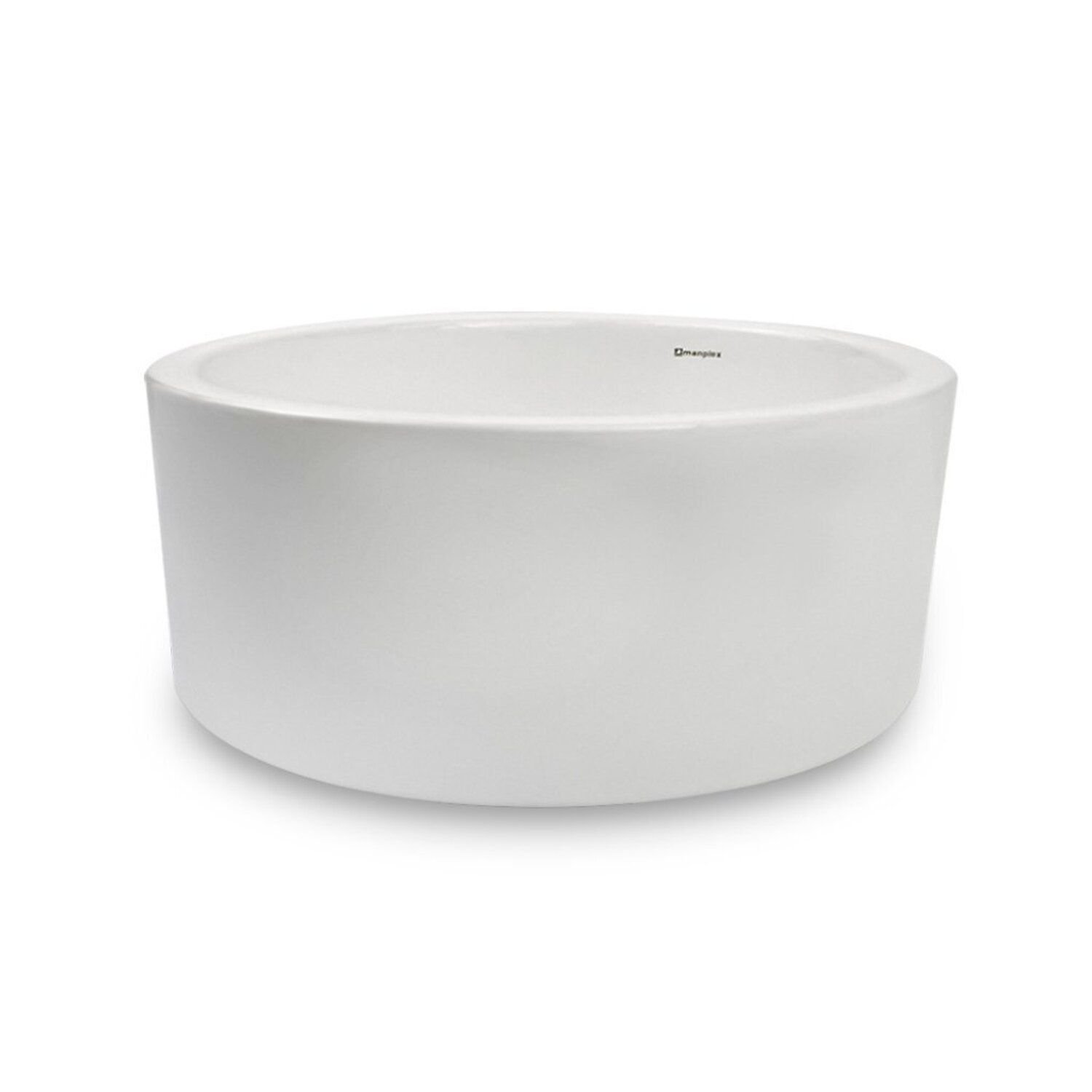 Cuba de Apoio para Banheiro/lavabo Cerâmica Redondo 36 Cm Manplex - 2