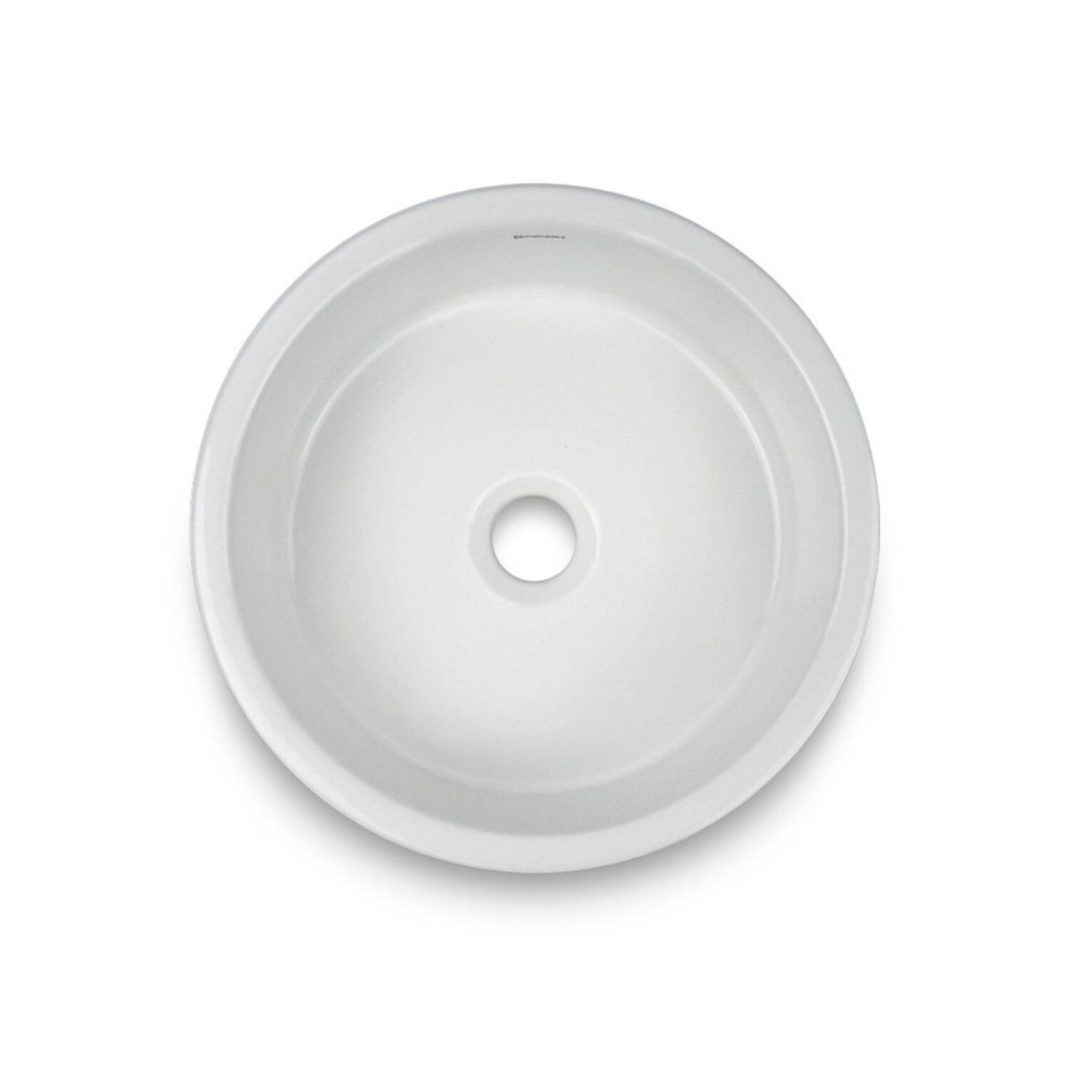 Cuba de Apoio para Banheiro/lavabo Cerâmica Redondo 36 Cm Manplex - 4