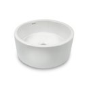 Ver imagem 2 de Cuba de Apoio para Banheiro/lavabo Cerâmica Redondo 36 Cm Manplex