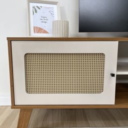 Kit 3 Peças com Rack para Tv até 75 Polegadas, Buffet e Mesa de Centro Charlotte - 15