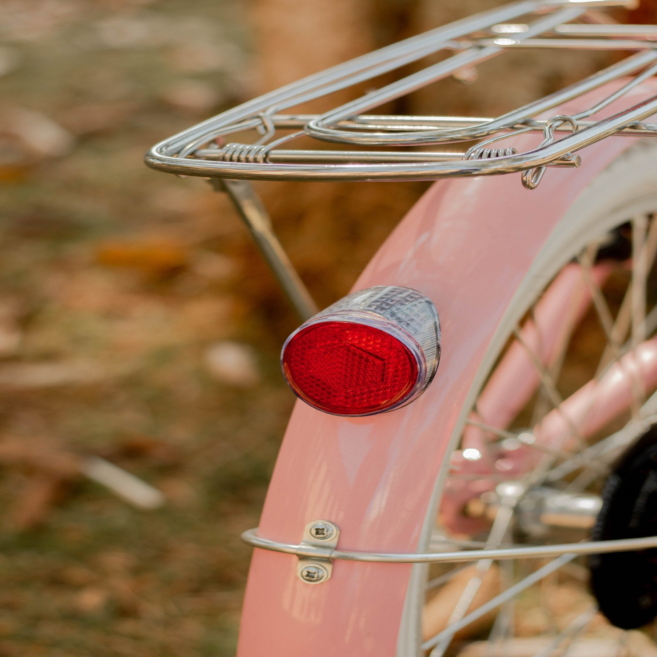 Bicicleta Dobrável Fenix Rosa Ligth - Kit Marcha Shimano - 6 Velocidades - 5