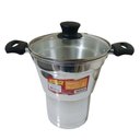 Ver imagem 1 de Cuscuzeira Grande de Alumínio C/tampa de Vidro 3.4l Docesar