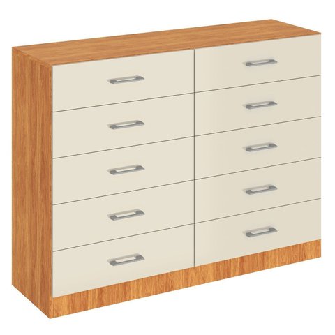 Cômoda para Quarto 10 Gavetas Caribe