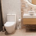 Ver imagem 5 de Vaso Sanitário Cerâmica Duplo Acionamento– Mp810 Manplex