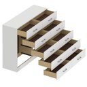 Ver imagem 4 de Cômoda para Quarto 10 Gavetas Caribe