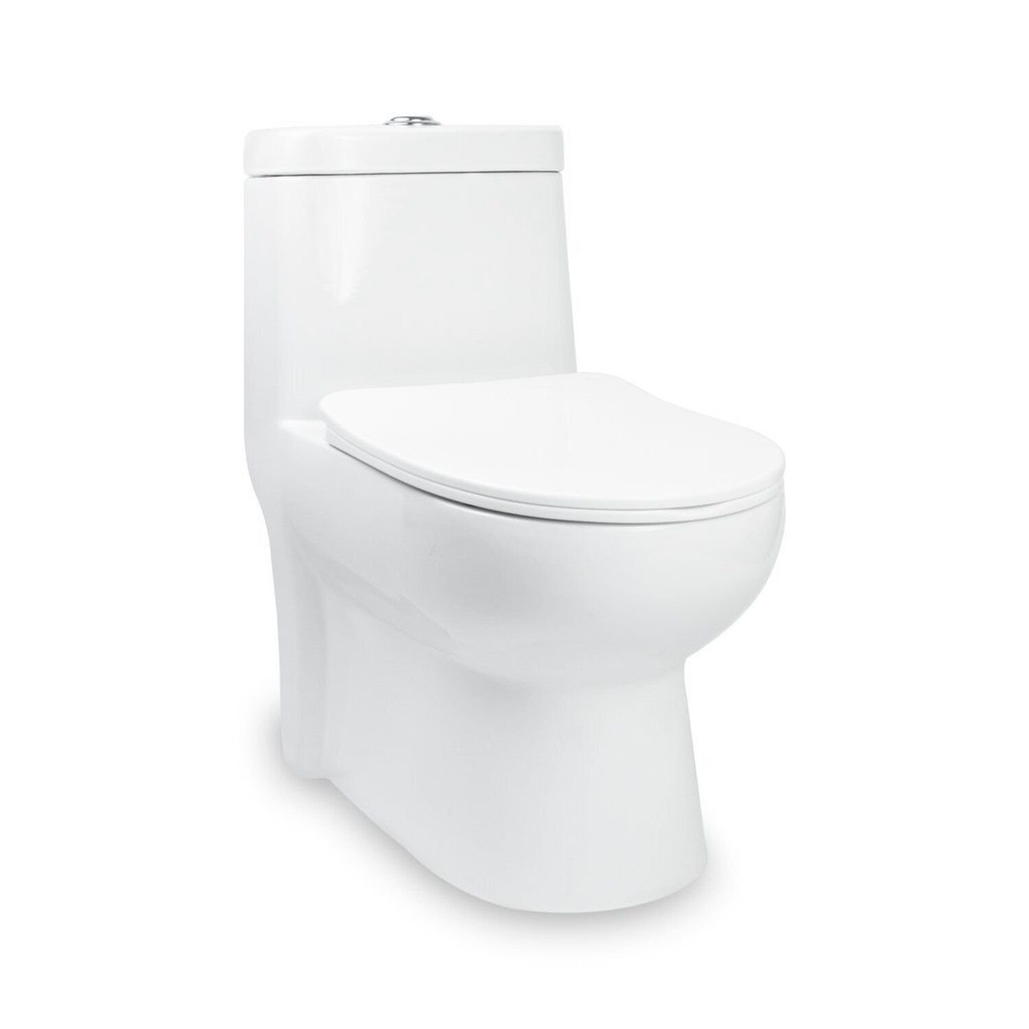Vaso Sanitário Monobloco Cerâmica Duplo Acionamento 3/6l Jato Direcionável Manplex - 2
