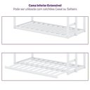 Ver imagem 6 de Conjunto Beliche Extensível Infantil e Escorregador Family Casatema MadeiraOriginals