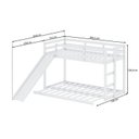 Ver imagem 3 de Conjunto Beliche Extensível Infantil e Escorregador Family Casatema MadeiraOriginals