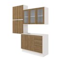 Ver imagem 2 de Conjunto para Banheiro Kappesberg Celeste 4 Peças Branco/nogueira 200cm