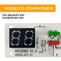Placa Display Ar-condicionado 36.000 Inverter Tcl Original Único - 2