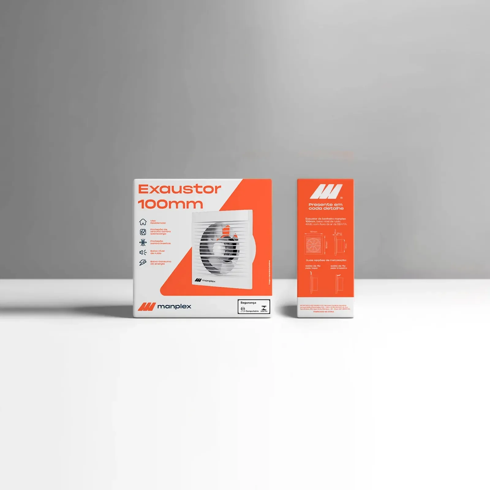 Ver imagem 3 de Exaustor Residencial para Banheiro 220v – 100cm Manplex