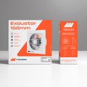 Ver imagem 3 de Exaustor Residencial para Banheiro 220v - 150cm Manplex