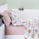 Ver imagem 1 de Jogo de Cama Cotton Select Casal Padrão 04 Peças - Hortência