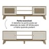 Kit para Sala de Estar Rack e Buffet e Mesa de Centro Charlotte - 7