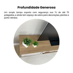 Kit para Sala de Estar Rack e Buffet e Mesa de Centro Charlotte - 10