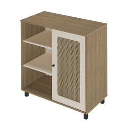 Kit para Sala de Estar Rack e Buffet e Mesa de Centro Charlotte - 18
