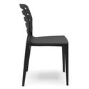 Ver imagem 5 de Kit 06 Cadeiras para Cozinha Área Gourmet Jardim Empilhável Larsen P03 Preto - Lyam Decor